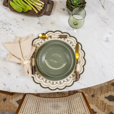 Jogo Americano Bossa Brazil Amélia Verde 40cm