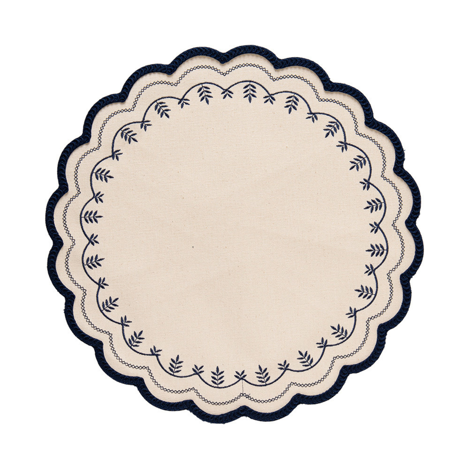 Jogo Americano Bossa Brazil Amélia Azul 40cm