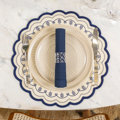 Jogo Americano Bossa Brazil Amélia Azul 40cm