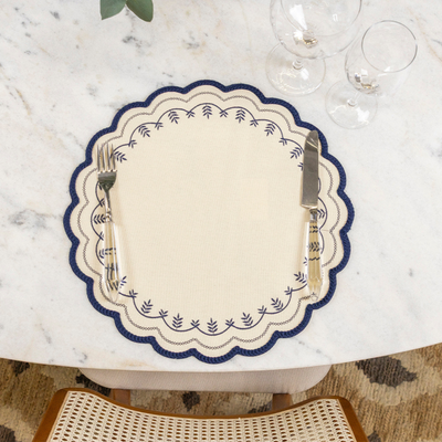 Jogo Americano Bossa Brazil Amélia Azul 40cm