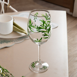 Jogo 2 Taças Vinho Vidro Olive Garden 430ml Wolff