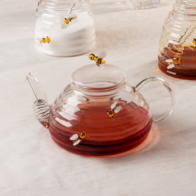 Chaleira Vidro com Filtro Lovely Bee 650ml