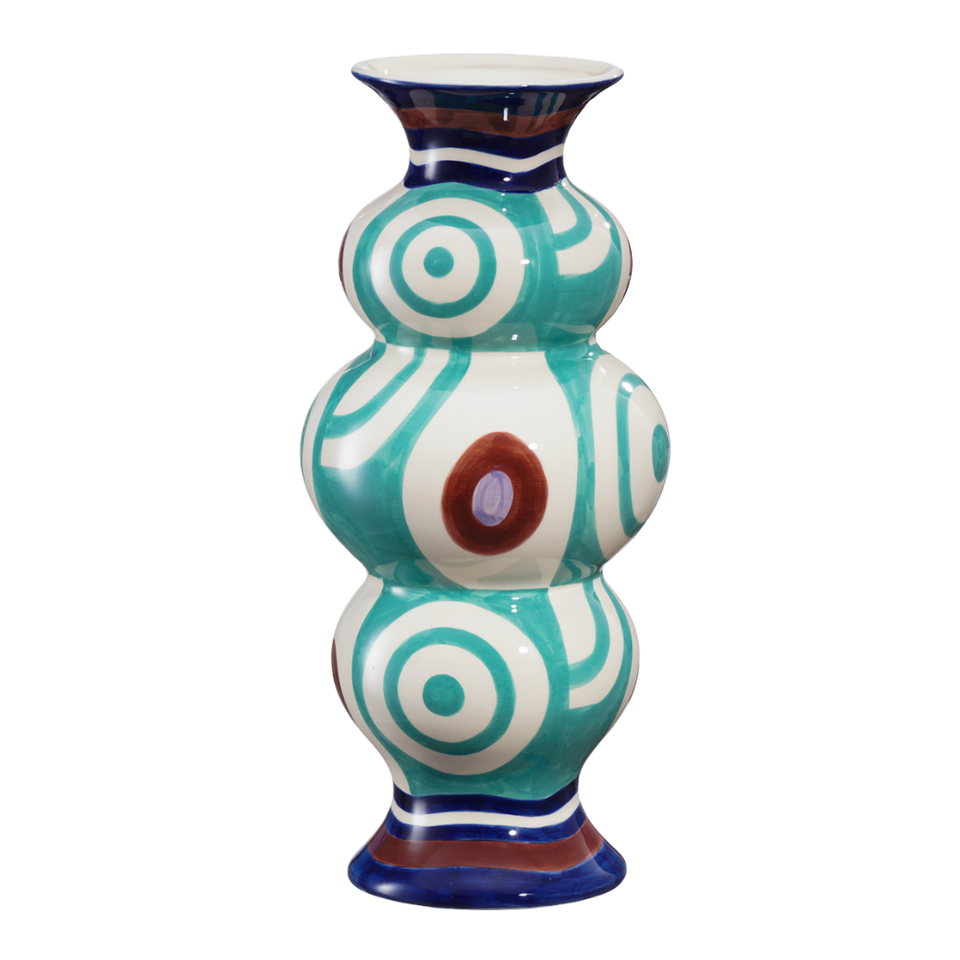 Vaso Cerâmica Orgânico Maré Serena Médio Tuut