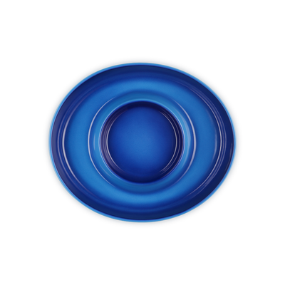 Prato para Aperitivo Cerâmica Signature 34cm Azure Le Creuset