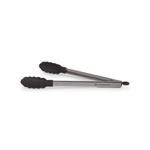Pinça Aço com Silicone 30cm Matte Black Le Creuset