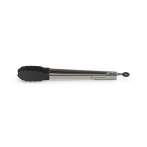 Pinça Aço com Silicone 30cm Matte Black Le Creuset