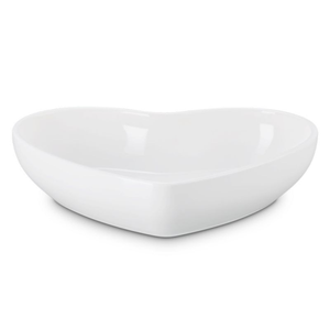 Bowl Cerâmica Sphere Coração Branco 650ml Le Creuset