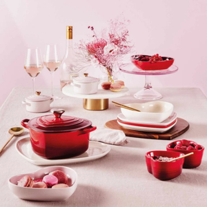 Bowl Cerâmica Sphere Coração Branco 650ml Le Creuset