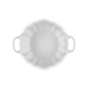 Mini Cocotte Abóbora Cerâmica Branco 350ml 10cm Le Creuset
