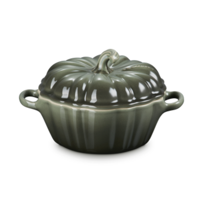Mini Cocotte Abóbora Cerâmica Thyme 350ml 10cm Le Creuset