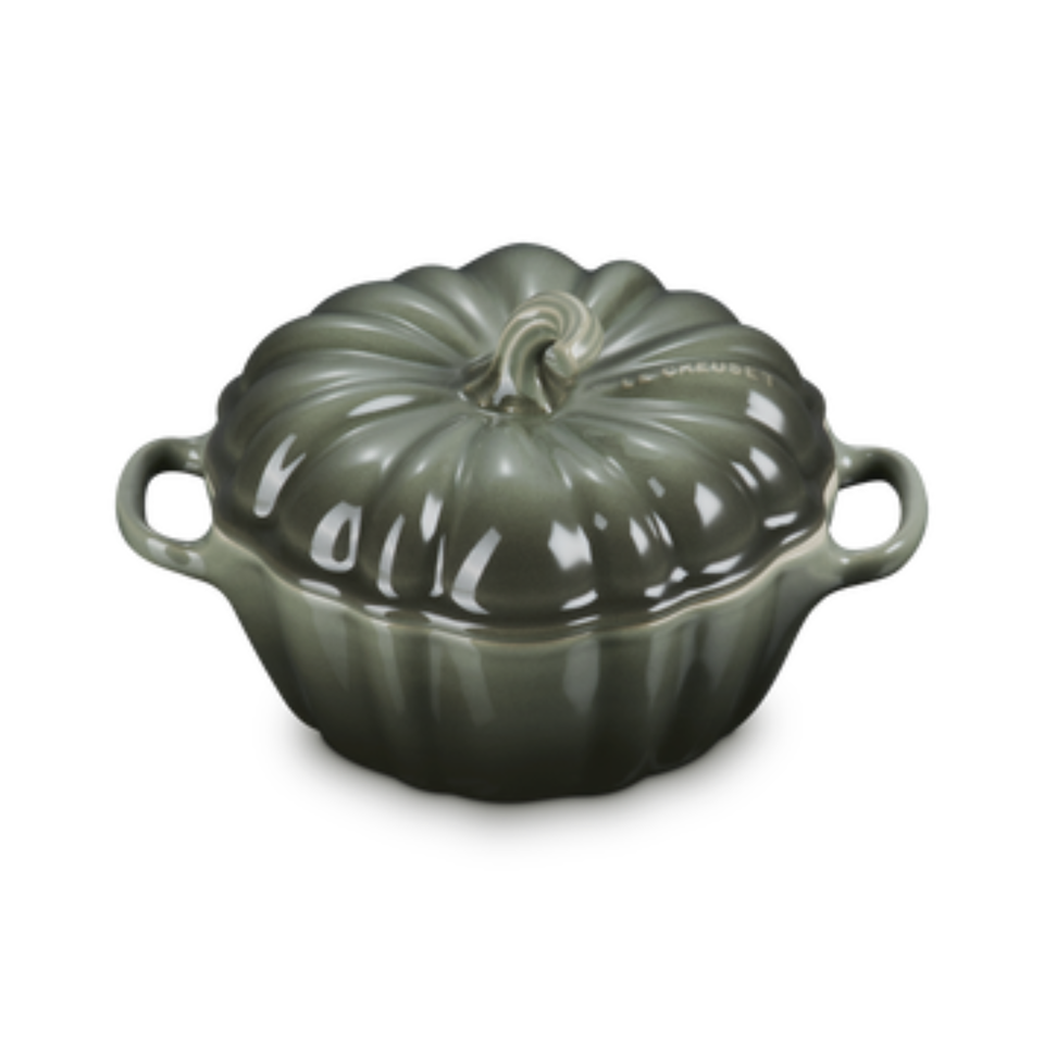 Mini Cocotte Abóbora Cerâmica Thyme 350ml 10cm Le Creuset
