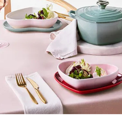 Bowl Cerâmica Sphere Coração Shell Pink 2,9L Le Creuset