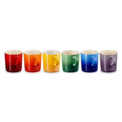 Kit com 6 Canecas 350ml Gift Collection Le Creuset