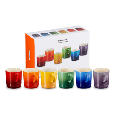 Kit com 6 Canecas 350ml Gift Collection Le Creuset