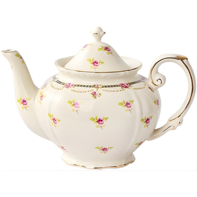 Bule Europa Vintage Cerâmica 1L Lilian Design