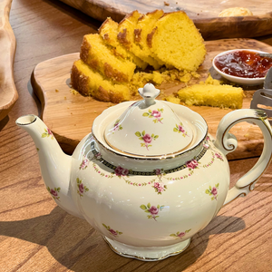 Bule Europa Vintage Cerâmica 1L