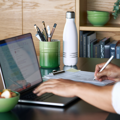 Garrafa de Hidratação Aço Inox Cotton 500ml Le Creuset