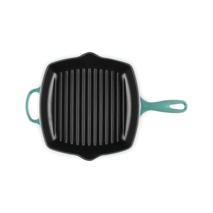 Grelha Quadrada Signature Bleu Riviera 26cm Le Creuset