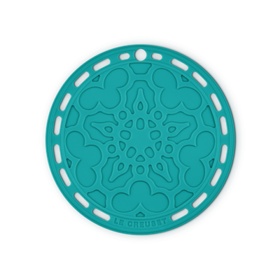 Suporte Silicone Mandala Bleu Riviera Le Creuset