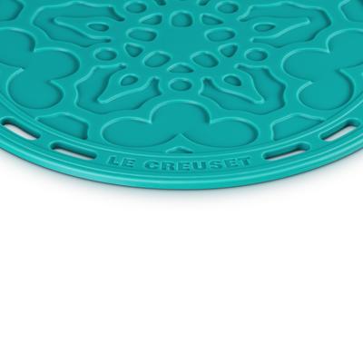 Suporte Silicone Mandala Bleu Riviera Le Creuset