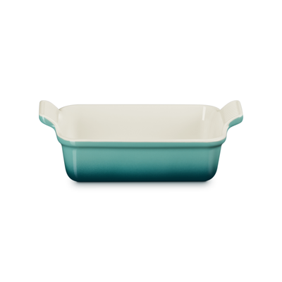 Travessa Retangular Cerâmica Heritage Bleu Riviera 19cm Le Creuset