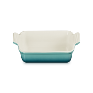 Travessa Retangular Cerâmica Heritage Bleu Riviera 19cm Le Creuset