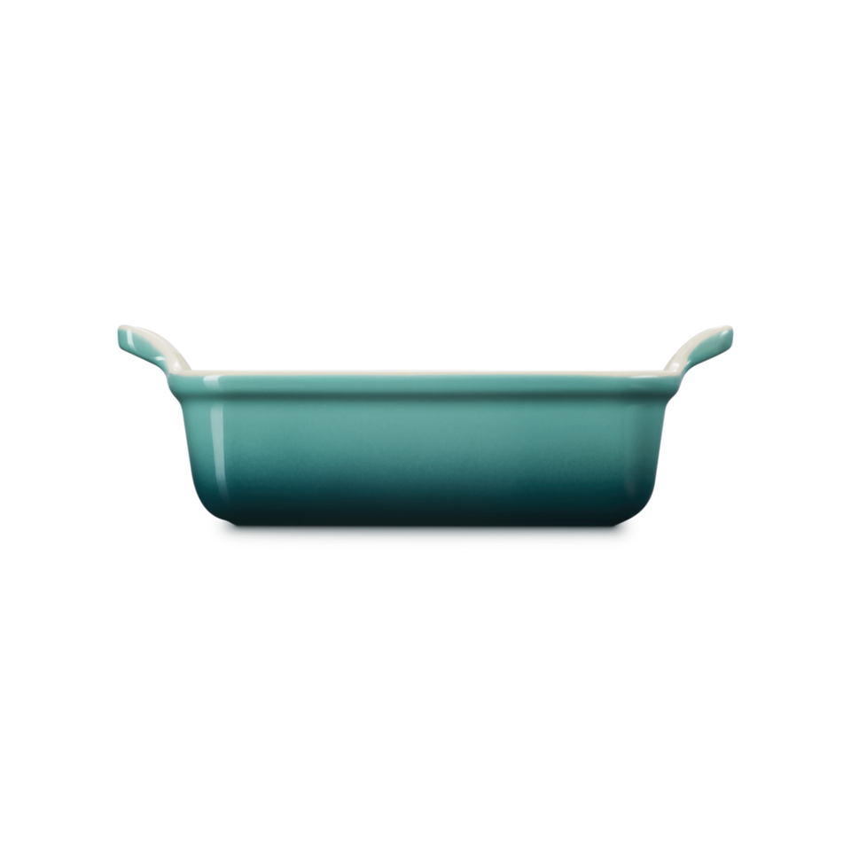 Travessa Retangular Cerâmica Heritage Bleu Riviera 19cm Le Creuset