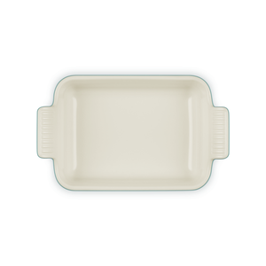 Travessa Retangular Cerâmica Heritage Bleu Riviera 19cm Le Creuset