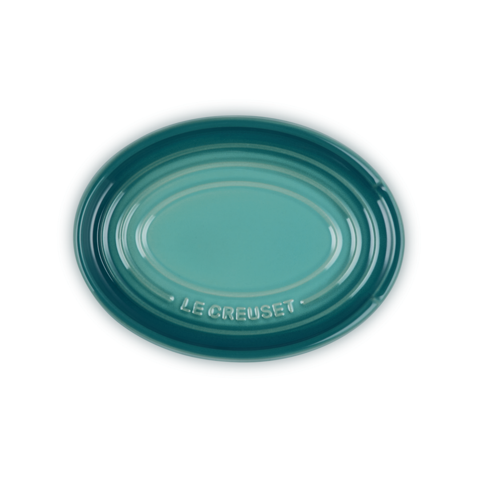 Descanso Oval para Colher Bleu Riviera Le Creuset