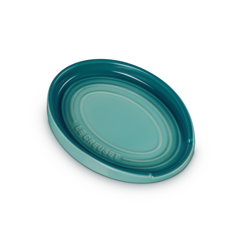 Descanso Oval para Colher Bleu Riviera Le Creuset