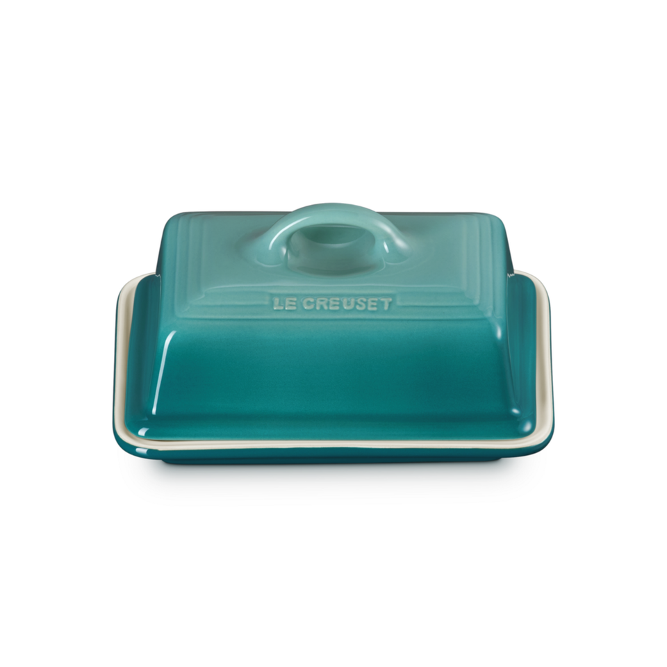 Manteigueira Cerâmica Bleu Riviera Le Creuset