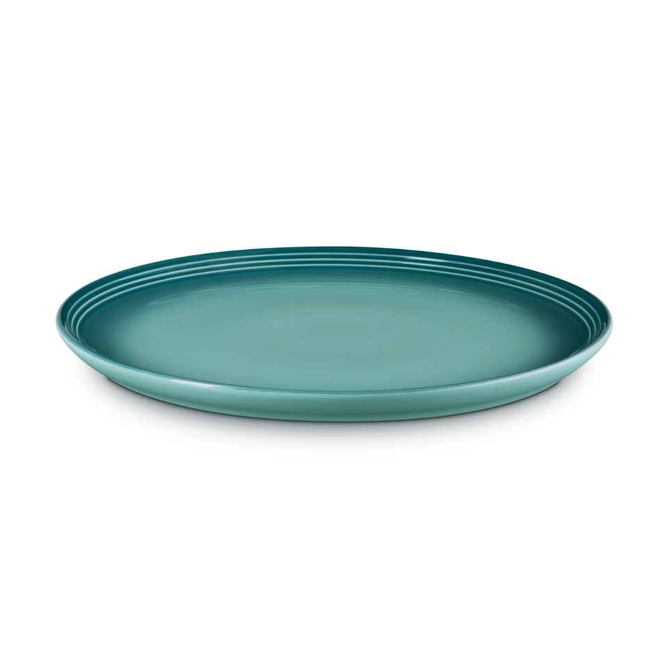 Prato Raso Cerâmica 27cm San Fran Bleu Riviera Le Creuset