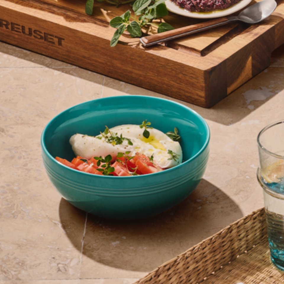 Bowl para Cereal Cerâmica San Fran Bleu Riviera 770ml Le Creuset