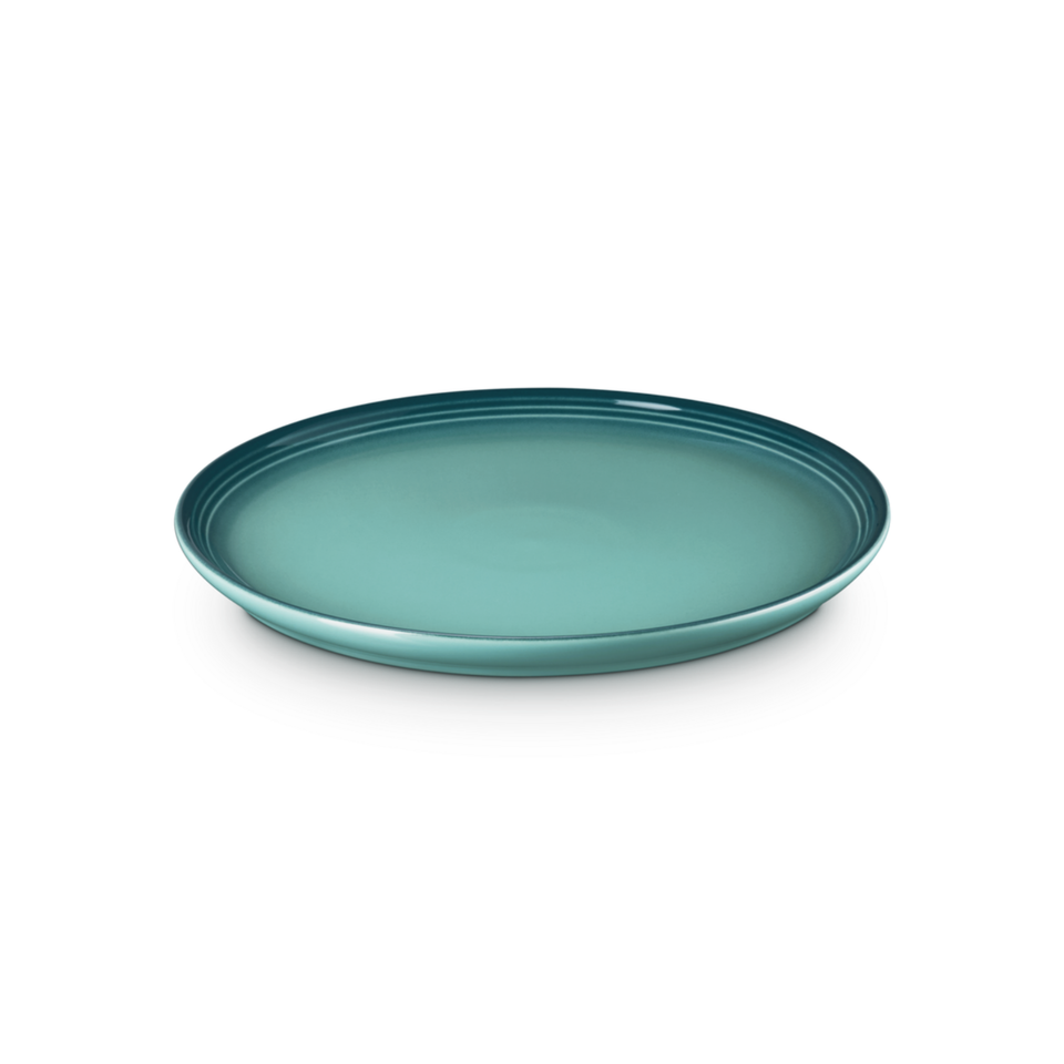 Prato de Sobremesa Cerâmica 22cm San Fran Bleu Riviera Le Creuset