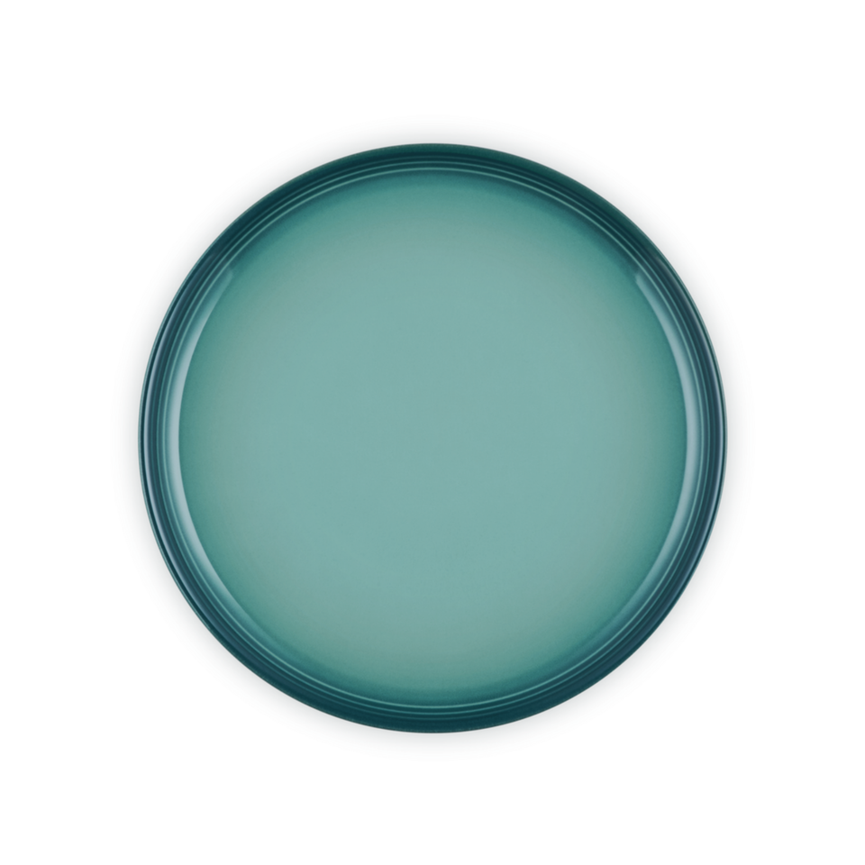 Prato de Sobremesa Cerâmica 22cm San Fran Bleu Riviera Le Creuset