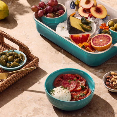 Bowl para Servir Cerâmica Bleu Riviera 24cm 2,2L Le Creuset