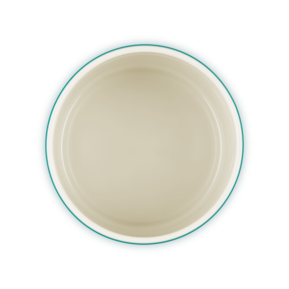 Porta Utensílios Reto Grande Cerâmica Signature Bleu Riviera 2,5L Le Creuset