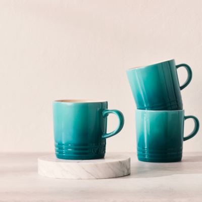 Caneca Cerâmica Bleu Riviera 200ml Le Creuset