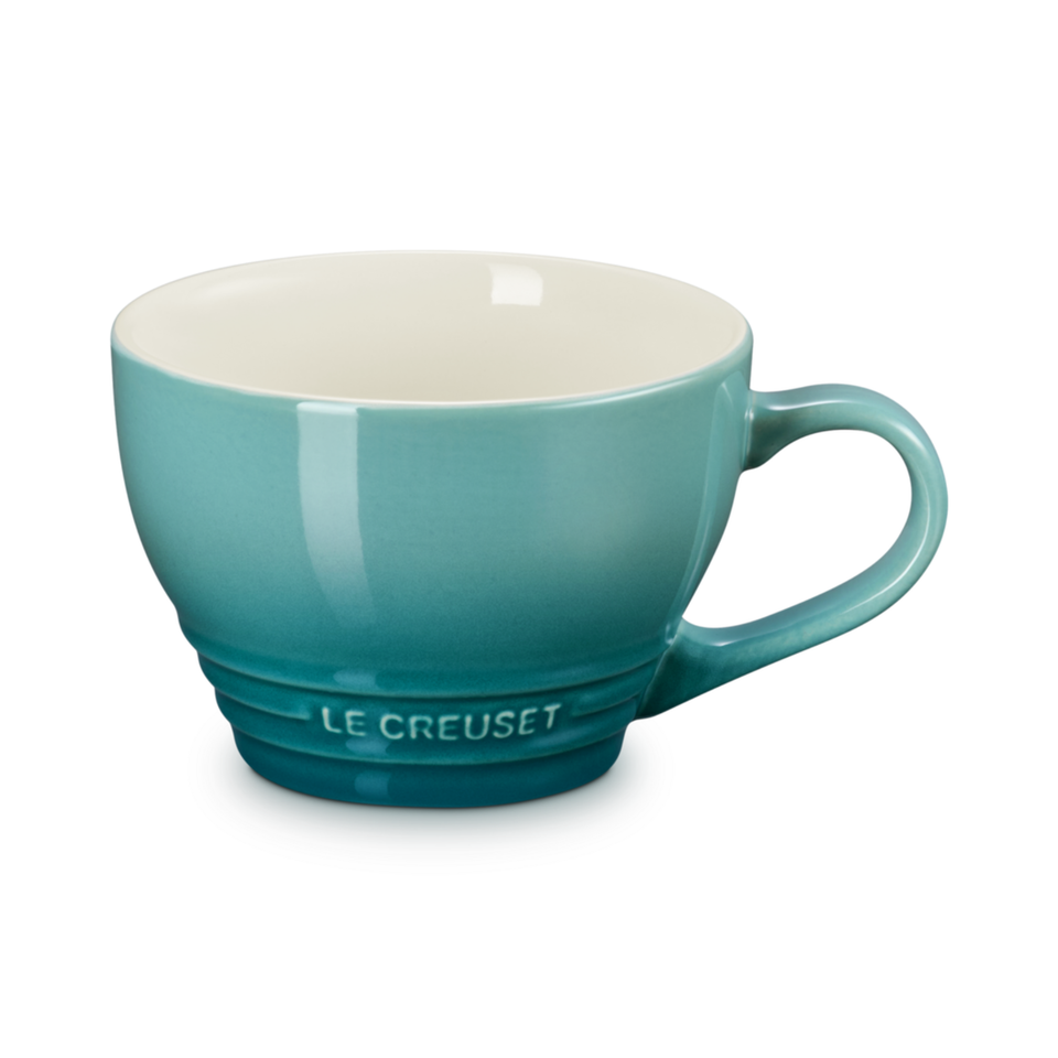 Caneca Cerâmica Bleu Riviera 400ml Le Creuset
