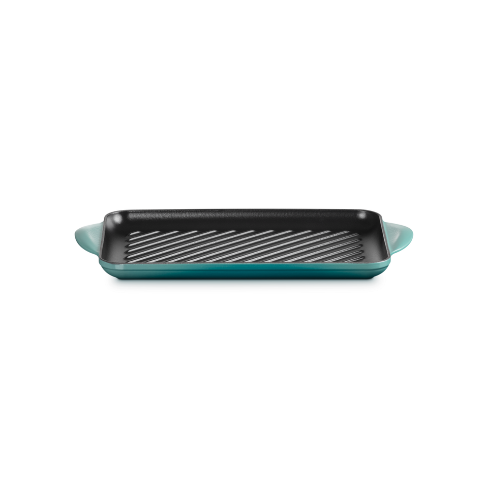 Grelha Retangular Rasa Bleu Riviera 32cm Le Creuset