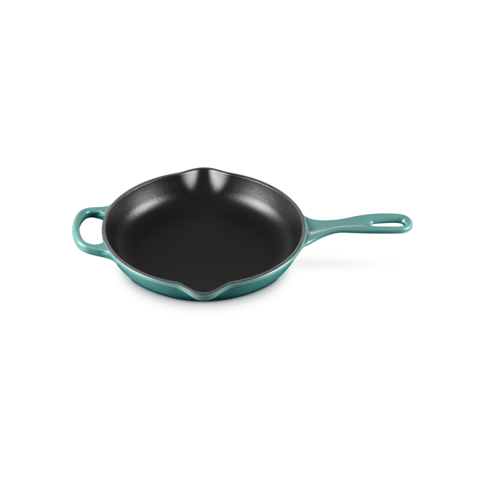 Skillet Redonda com Alça Signature Bleu Riviera 26cm Le Creuset