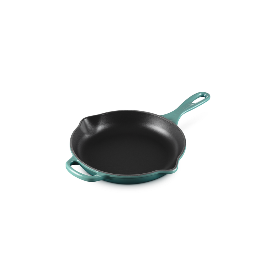 Skillet Redonda com Alça Signature Bleu Riviera 23cm Le Creuset