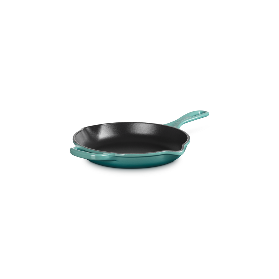 Skillet Redonda com Alça Signature Bleu Riviera 23cm Le Creuset