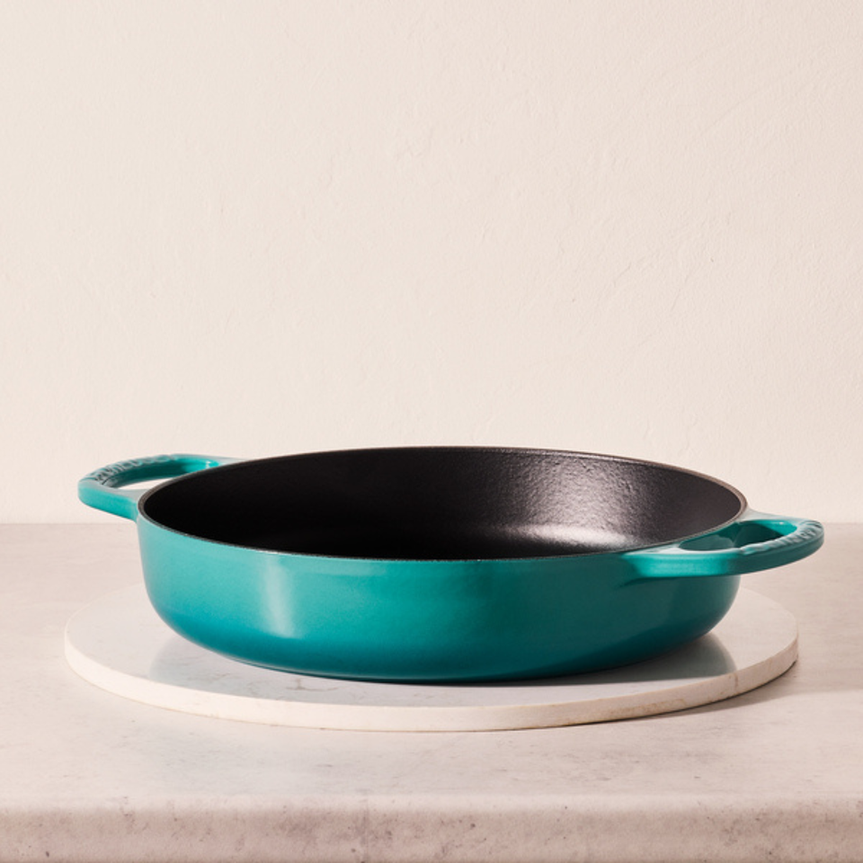 Panela Le Creuset Redonda Signature Everyday Bleu Riviera 3,2L 28cm