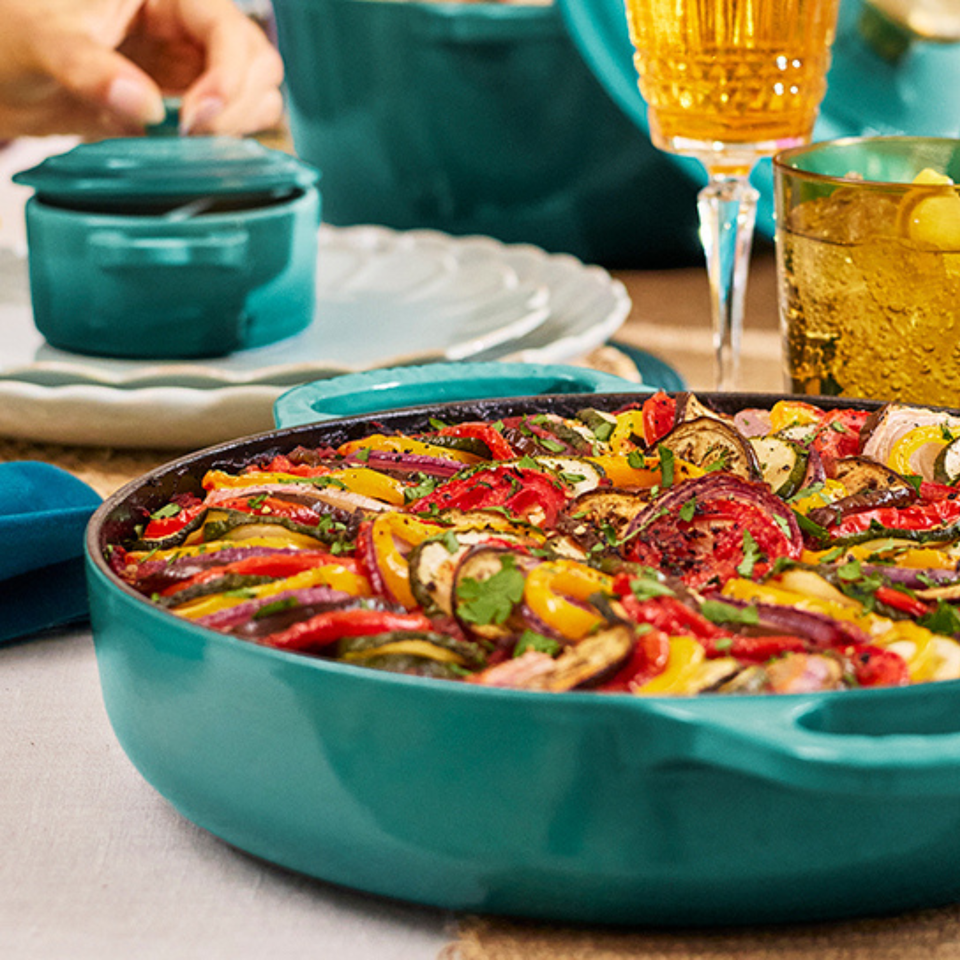 Panela Le Creuset Redonda Signature Everyday Bleu Riviera 3,2L 28cm