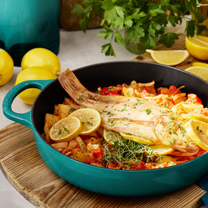 Panela Le Creuset Redonda Signature Everyday Bleu Riviera 3,2L 28cm