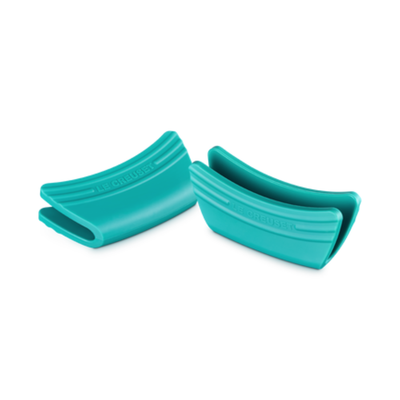 PRÉ-VENDA: Kit com 2 Pegadores de Silicone Bleu Riviera Le Creuset