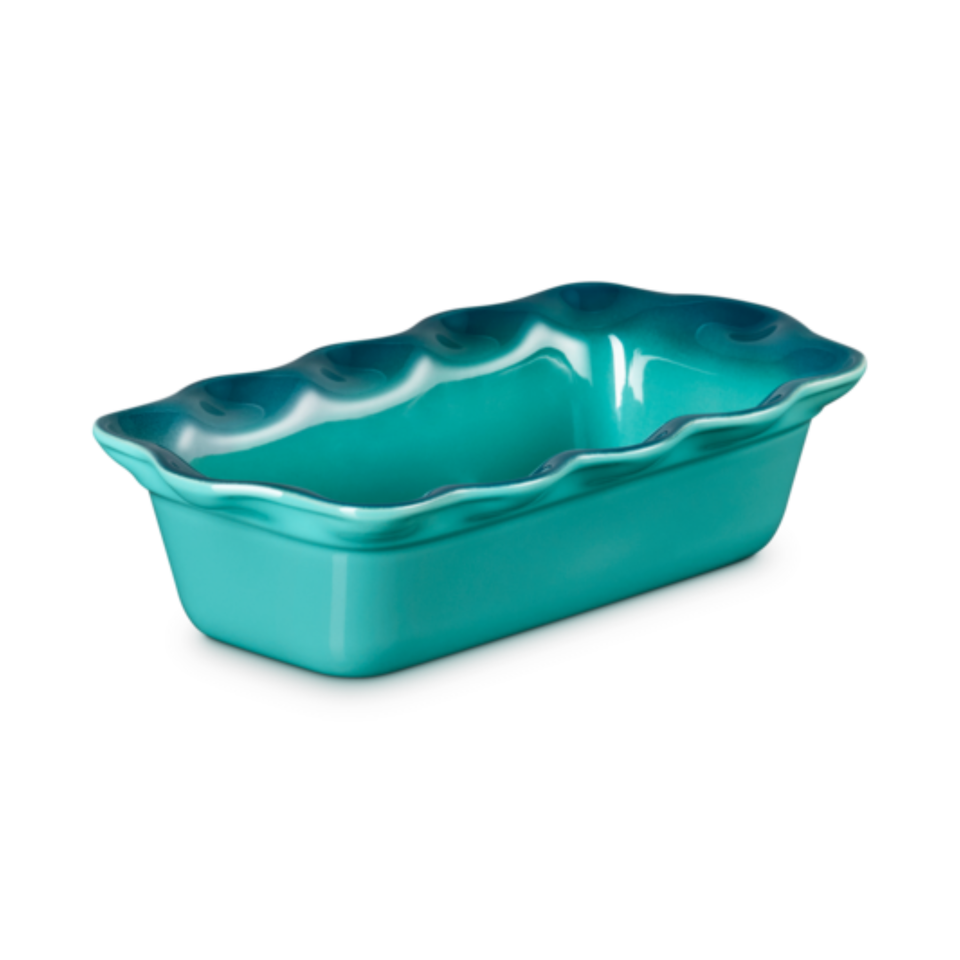 Travessa para Pão Cerâmica Heritage Bleu Riviera 23cm Le Creuset