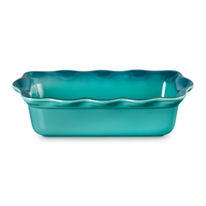 Travessa para Pão Cerâmica Heritage Bleu Riviera 23cm Le Creuset
