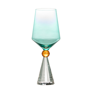 Taça para Água Vidro Verde / Ambar / Transparente Linha Sintonia 540ml